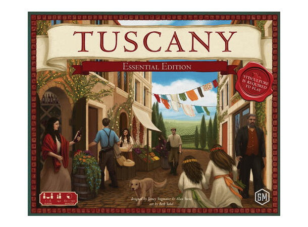 Tuscany Essentials Edition Expansion Expansion till Viticulture Essentials Ed